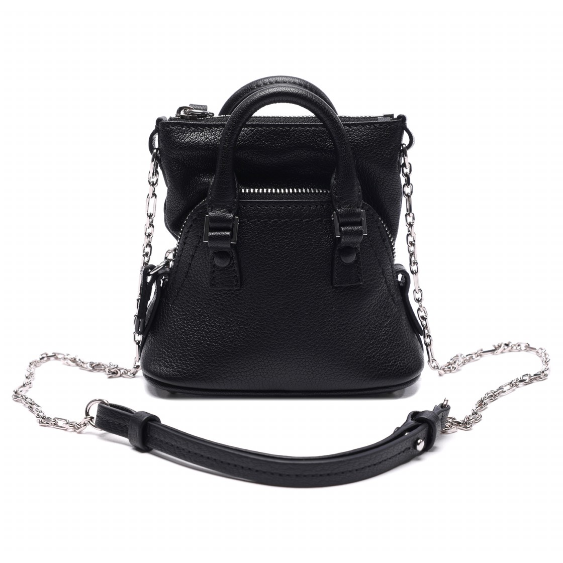 [25% 쿠폰] 메종 마르지엘라 5AC 클래식 베이비 백 블랙([25% 쿠폰] Maison Margiela 5AC Classique Baby Bag Black) - 3
