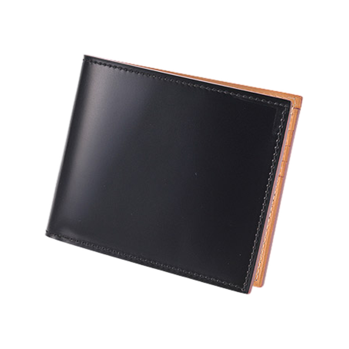 간조 코도반 퓨어 빌 월렛 블랙(Ganzo Cordovan Pure Bill Wallet Black) - 1