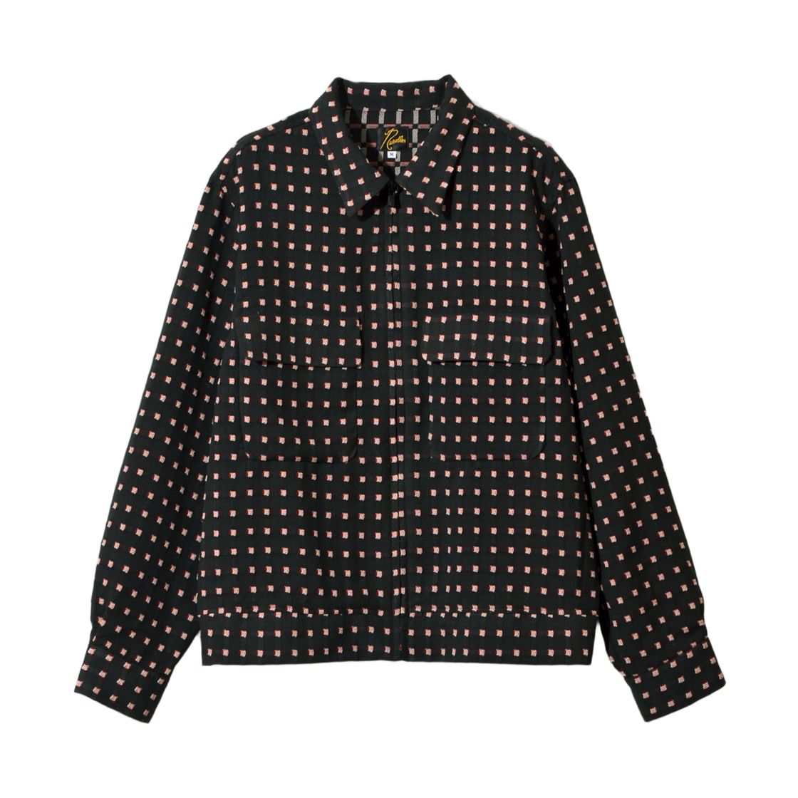 니들스 스포츠 자켓 도비 스퀘어 블랙 미디움(Needles Sports Jacket Dobby Square Black Medium) - 1