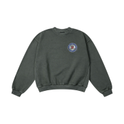 INSANE GARAGE Mods Symbol Sweat Shirt_Khaki