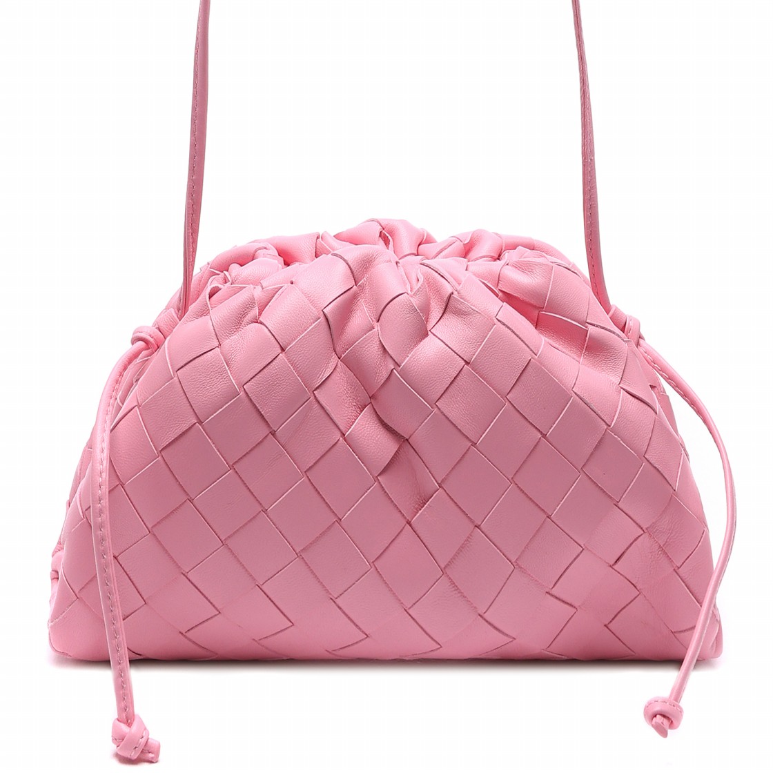 [20% 쿠폰] 보테가 베네타 미니 레더 파우치 초크([20% 쿠폰] Bottega Veneta Mini Leather Pouch Chalk) - 2