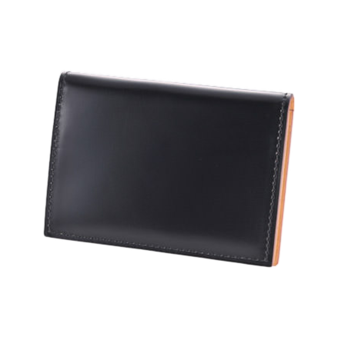 간조 코도반 트랜짓 카드 홀더 블랙(Ganzo Cordovan Transit Card Holder Black)