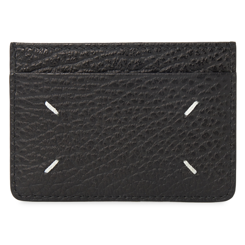 [25% 쿠폰] 메종 마르지엘라 포 스티치 카드 홀더 블랙([25% 쿠폰] Maison Margiela Four Stitch Card Holder Black) - 2