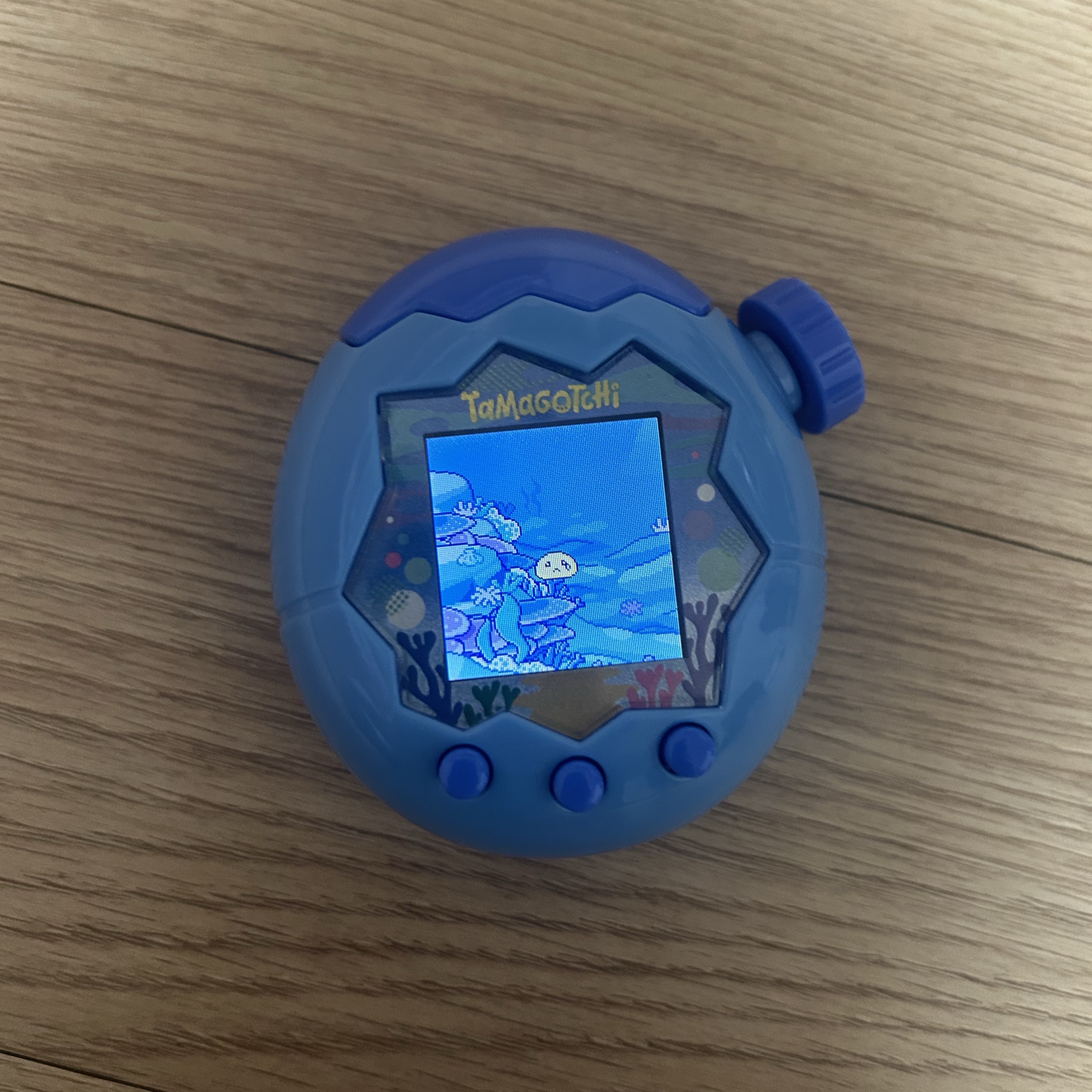 Tamagotchi Paradise Blue Water 착용 스타일 - 2