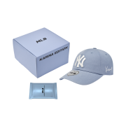 MLB x Karina Signature Unstructured Ball Cap Sky Blue