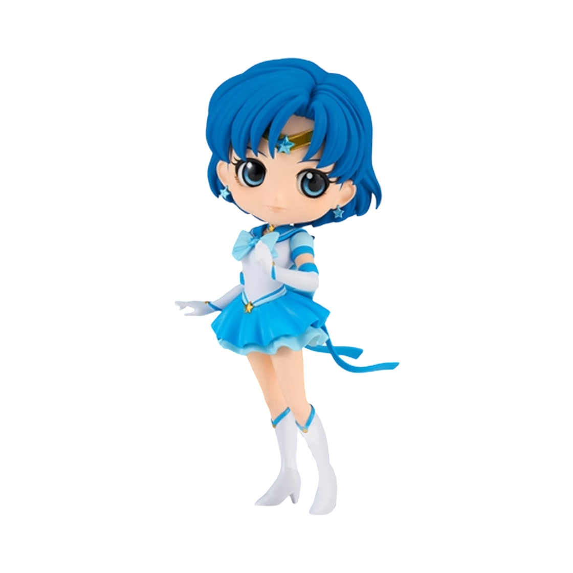 - Banpresto Pretty Guardian Sailor Moon Cosmos The Movie Q Posket Eternal Sailor Mercury Ver.B