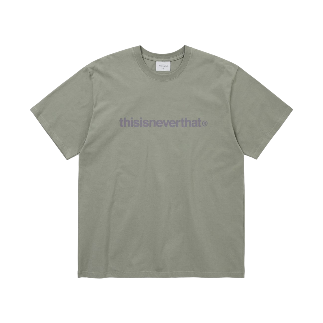 디스이즈네버댓 T-로고 티셔츠 라이트 오일(Thisisneverthat T-Logo T-Shirt Light Olive) - 1