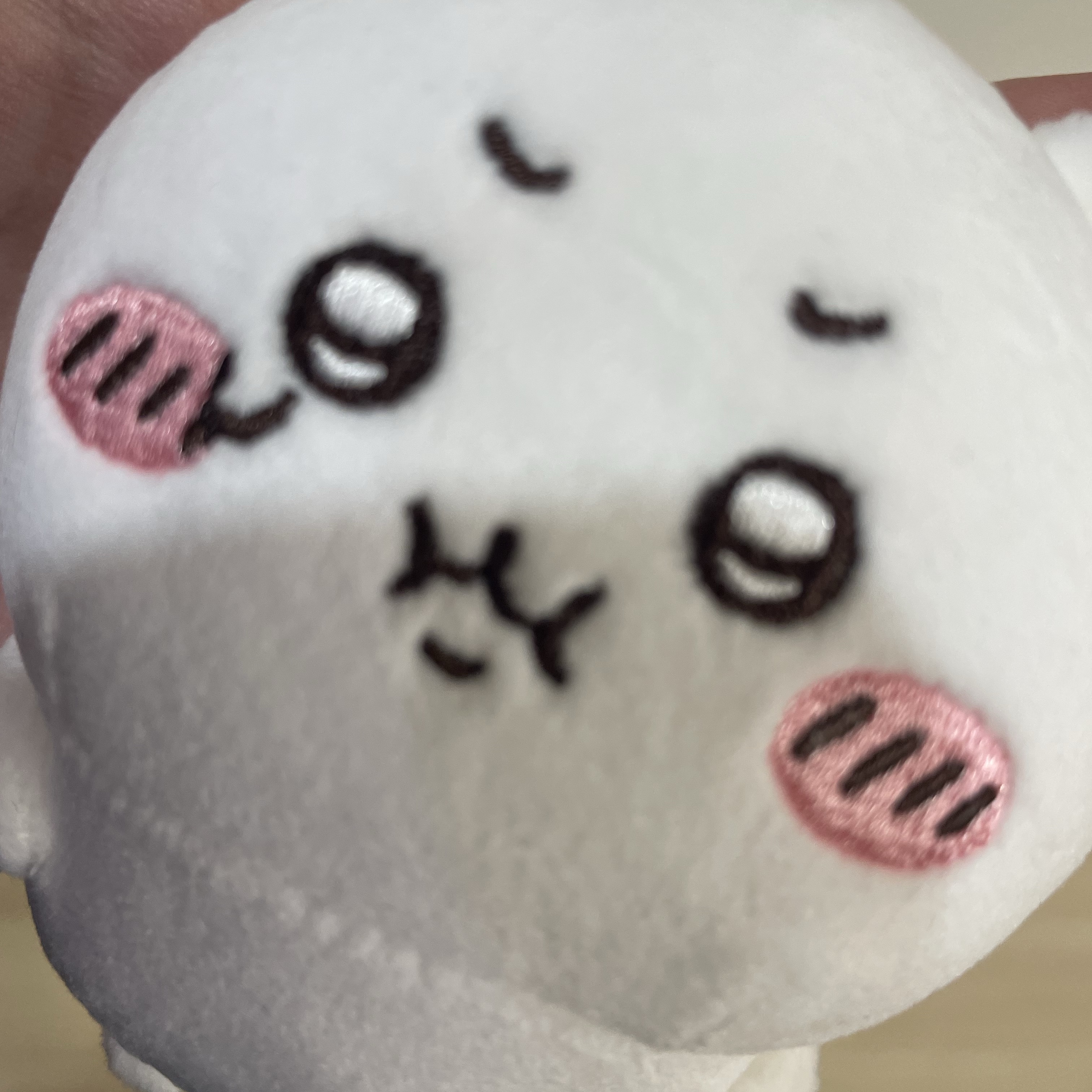 Chiikawa PUN. Mascot Keyring Chiikawa, Jellycat Bashful Bunny Bag Charm Tulip 착용 스타일 - 2