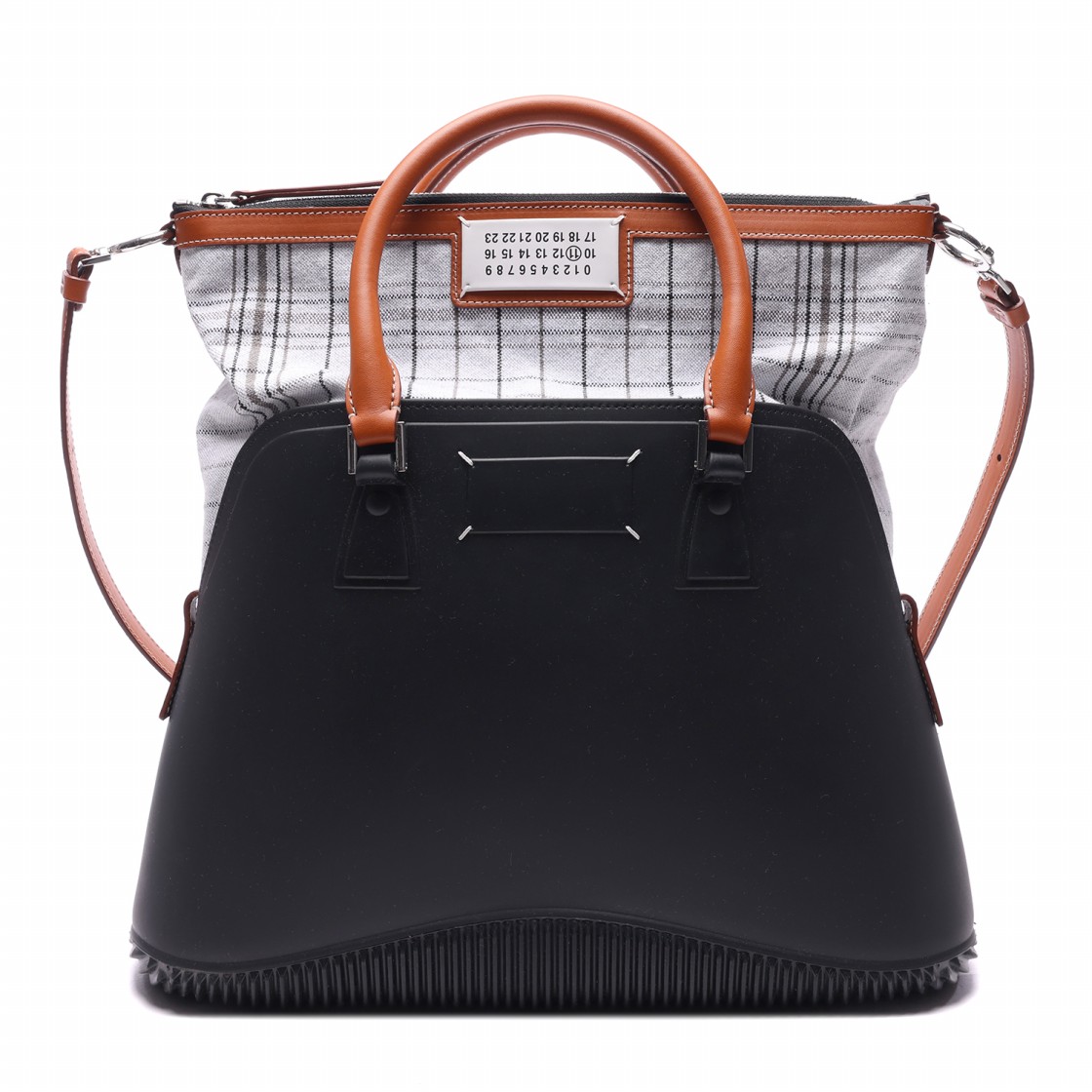 [25% 쿠폰] 메종 마르지엘라 5AC 토트백 블랙([25% 쿠폰] Maison Margiela 5AC Tote Bag Black) - 2