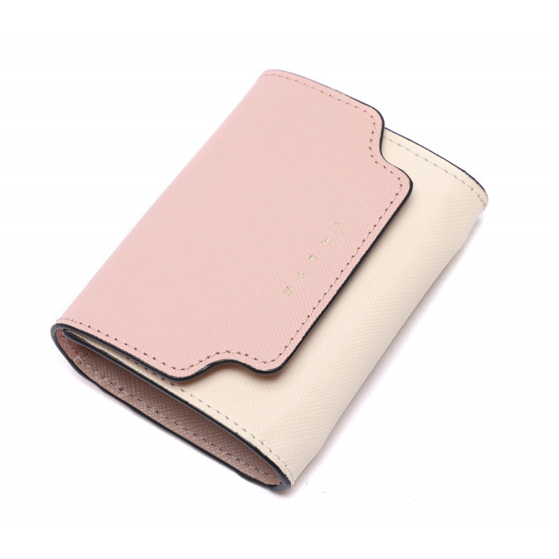 [25% 쿠폰] 마르니 사피아노 레더 코인 케이스 카멜리아 토크([25% 쿠폰] Marni Saffiano Leather Coin Case Camellia Talc) - 5