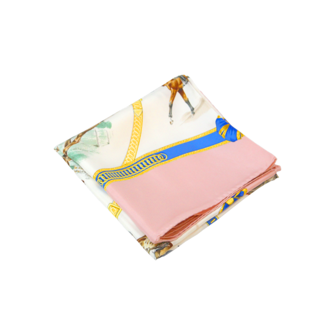 ITVP7VLA4J2W Hermes Pink Silk Scarf A-B32566