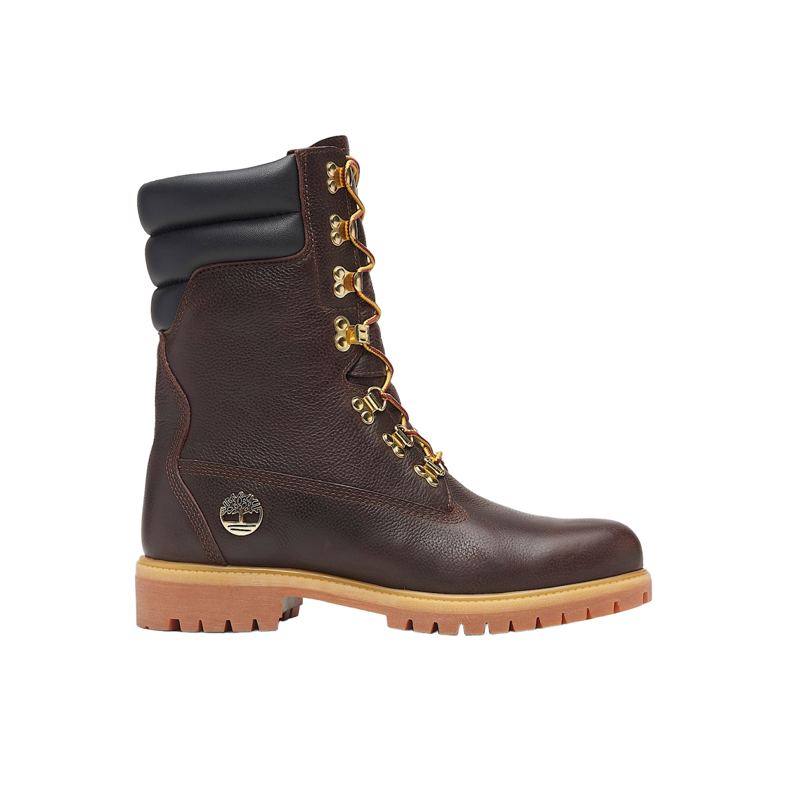 팀버랜드 프리미엄 에스프레소 톨 레이스업 워터프루프 부츠 다크 브라운 블랙 - 와이드(Timberland Premium Espresso Tall Lace Up Waterproof Boot Dark Brown Black - Wide) - 1