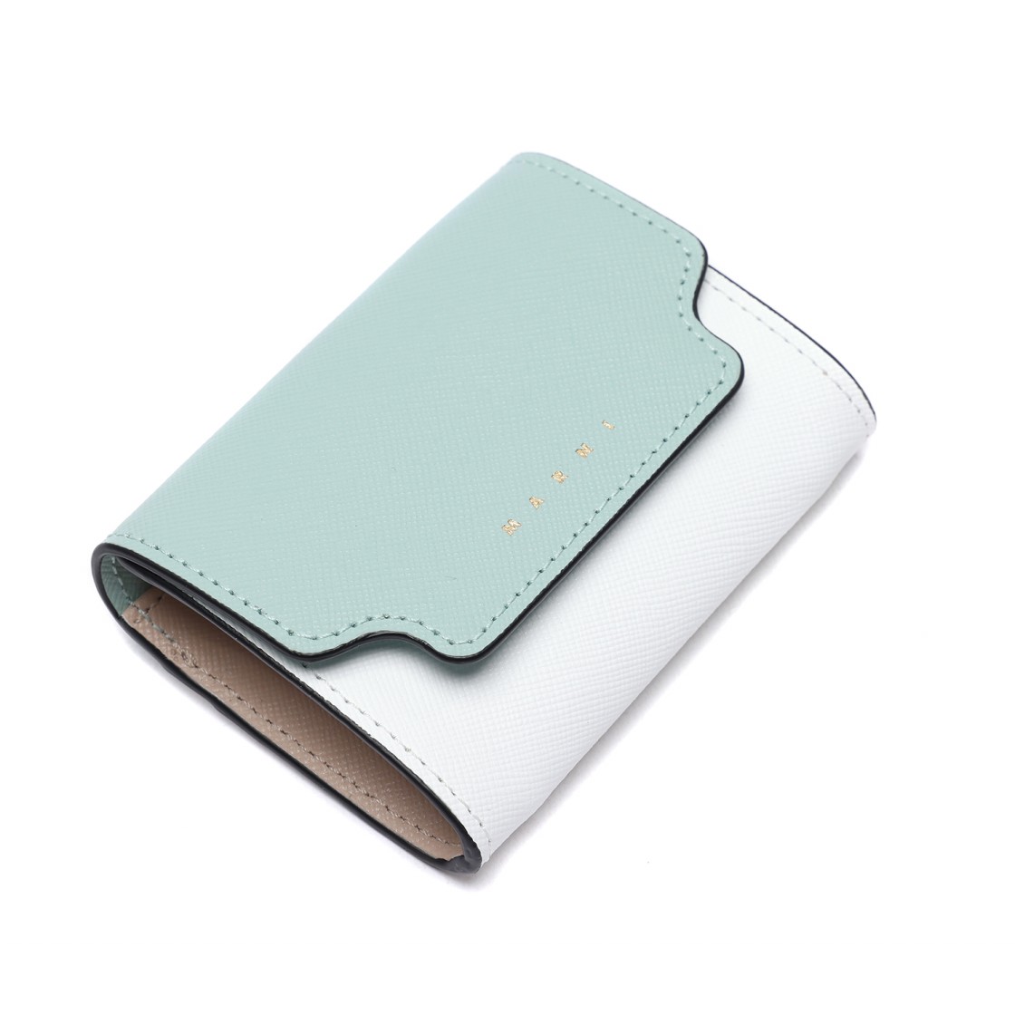 [25% 쿠폰] 마르니 사피아노 레더 코인 케이스 티그린 라임스톤([25% 쿠폰] Marni Saffiano Leather Coin Case Teagreen Limestone) - 5