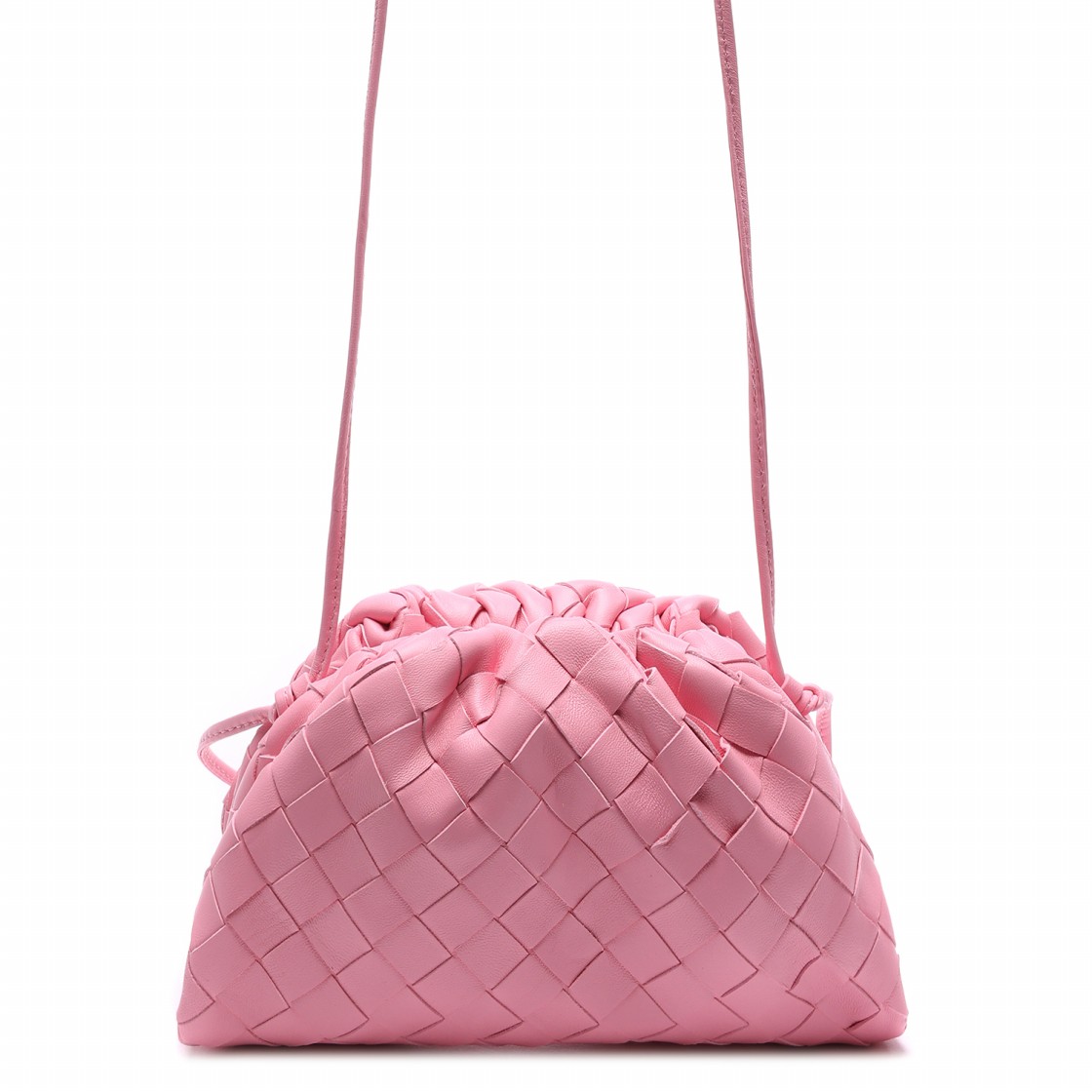 [20% 쿠폰] 보테가 베네타 미니 레더 파우치 초크([20% 쿠폰] Bottega Veneta Mini Leather Pouch Chalk) - 4