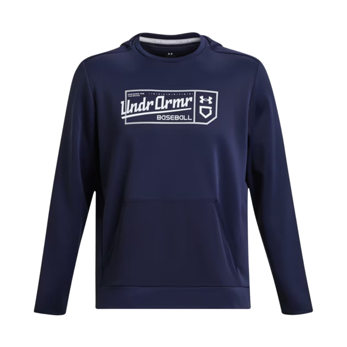 1379959-410 Under Armour UA Baseball Graphic Hooded Sweatshirt Navy