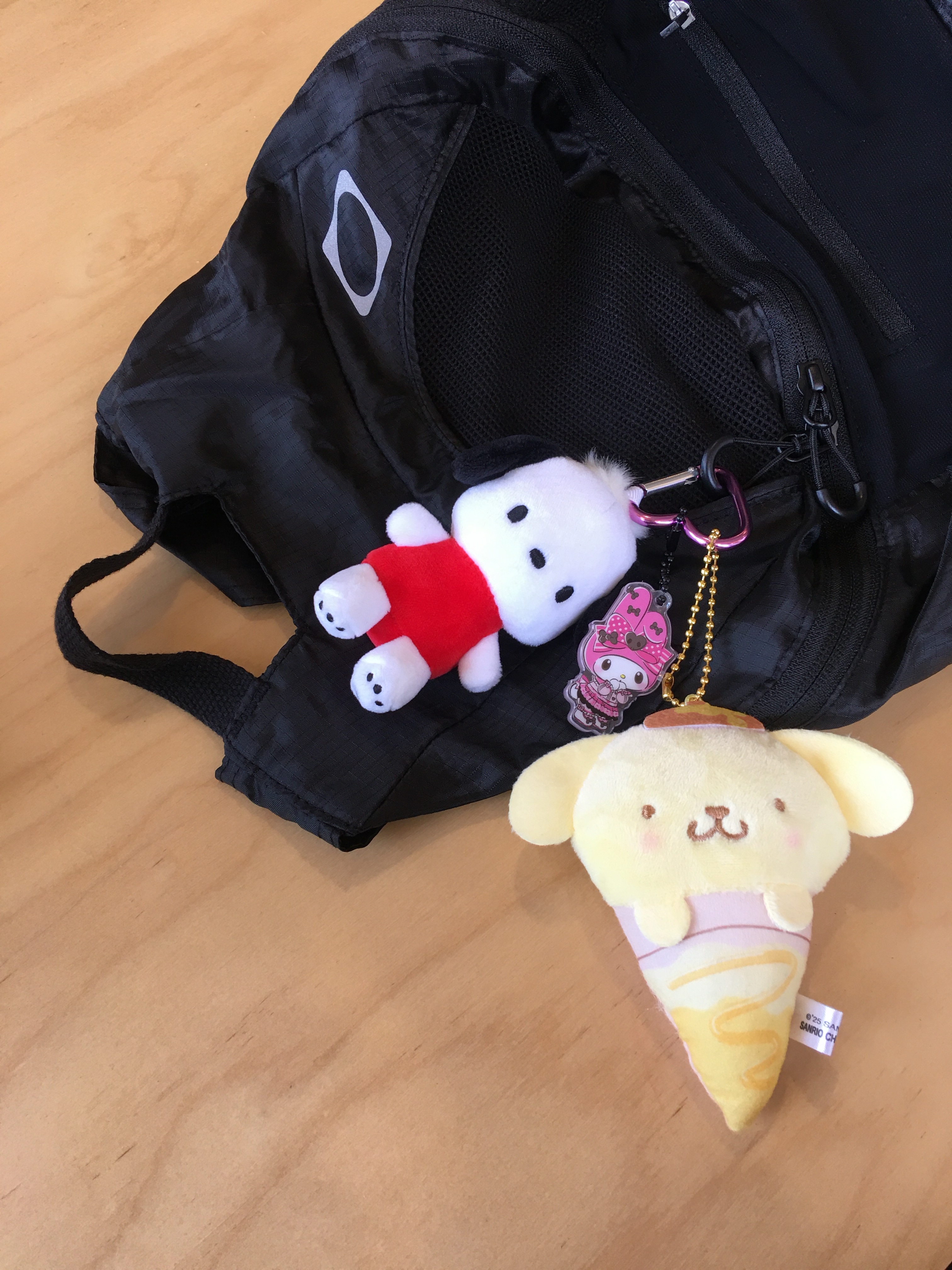Mischief Lightweight Zip Around Backpack Black 착용 스타일
