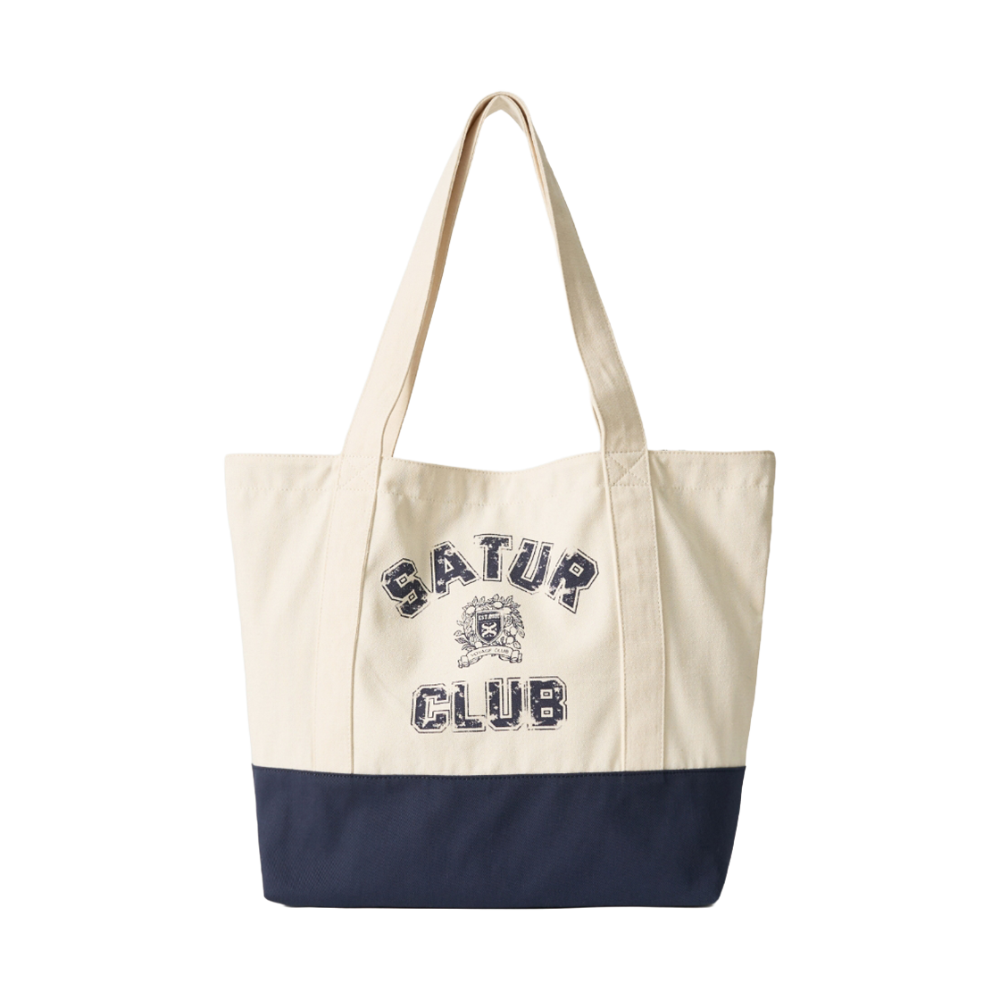 SA261UAB10NVY0 SATUR Classic Reversible Shoulder Bag Navy