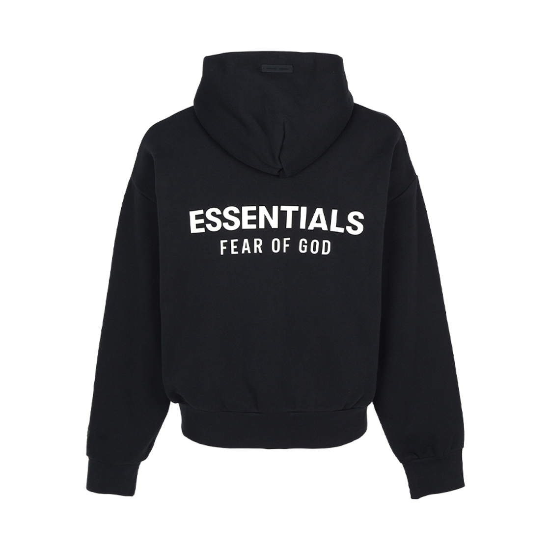 [15% 쿠폰] 피어오브갓 에센셜  기모 후드 집업  블랙([15% 쿠폰] Fear Of God Essential  Fleece Hood Zip Up  Black) - 2