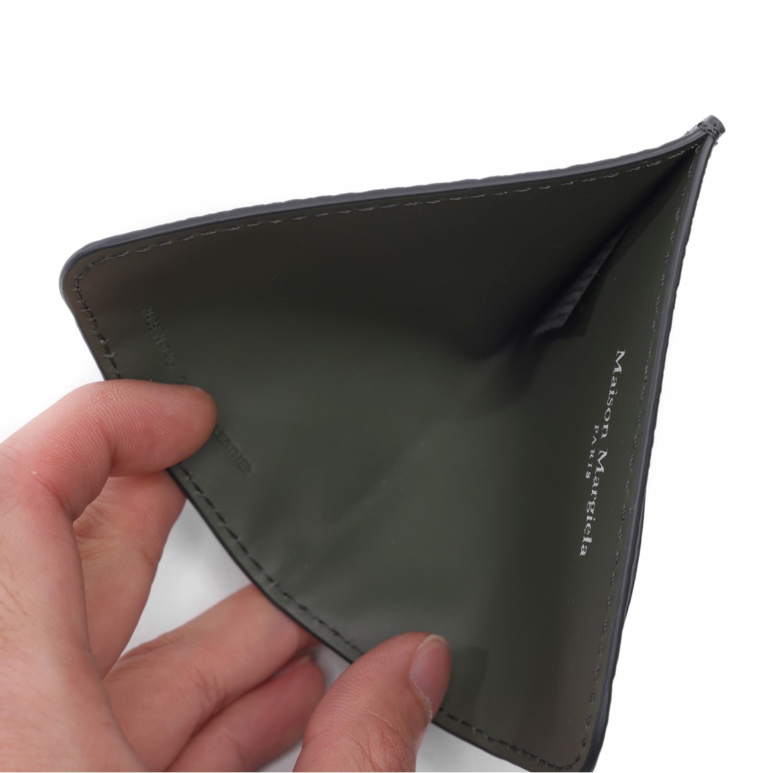 [25% 쿠폰] 메종 마르지엘라 레더 카드 홀더 타임([25% 쿠폰] Maison Margiela Leather Card Holder Thyme) - 6