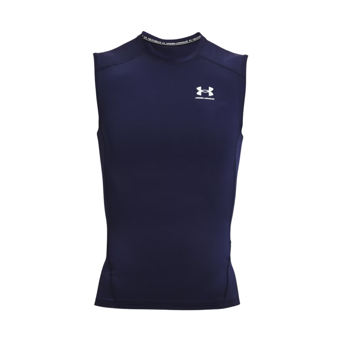 1361522-410 Under Armour HeatGear Sleeveless Midnight Navy White