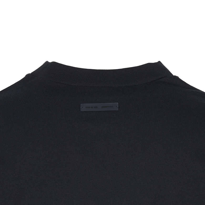 [20% 쿠폰] 에센셜 클래식 반팔 티셔츠 제트 블랙 - 25FW([20% 쿠폰] Essentials Classic Short Sleeve T-Shirt Jet Black - 25FW) - 5