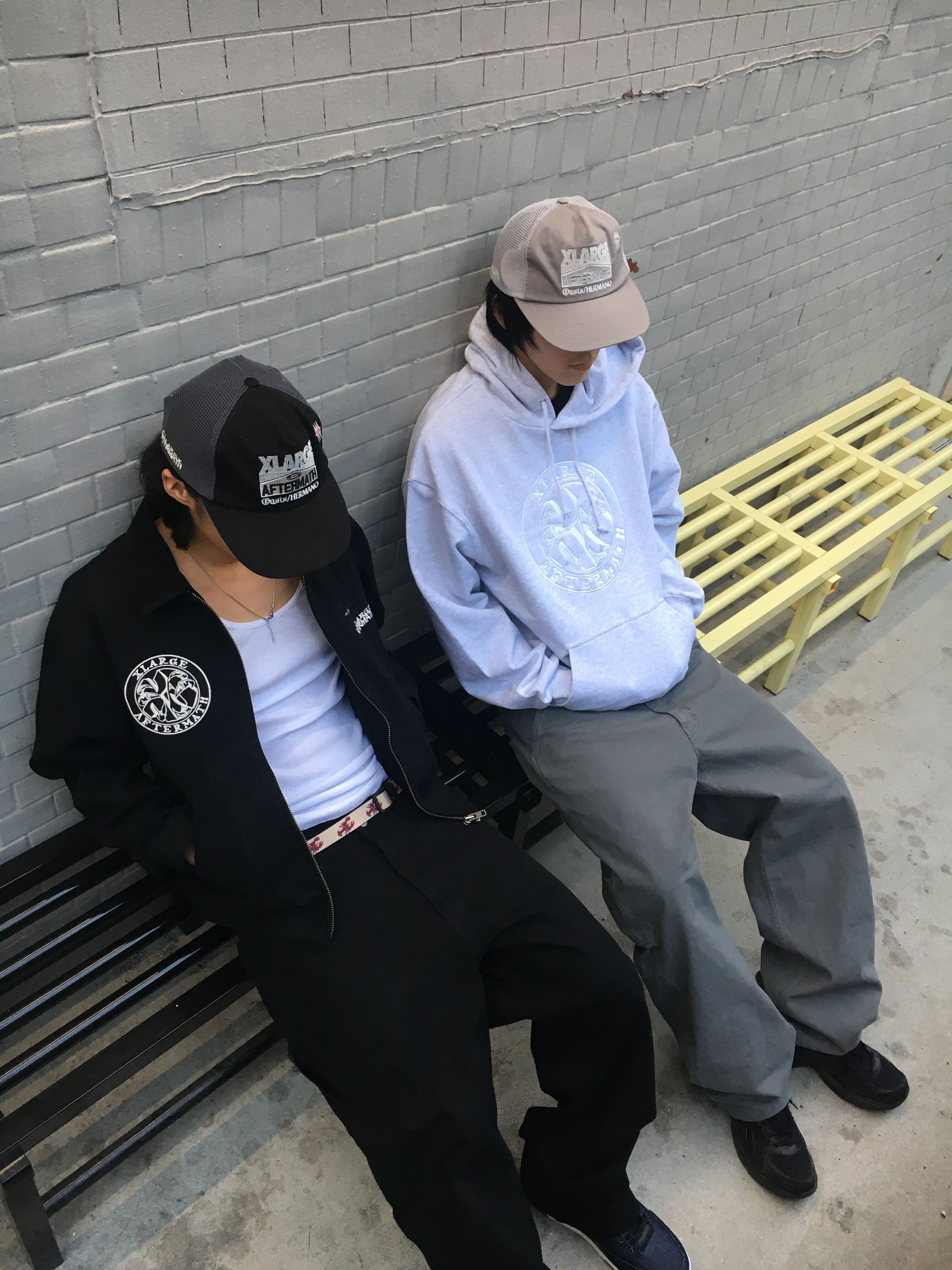 Aftermath Atm X Xlarge Work Jacket Black, Aftermath Atm X Xlarge Work Pants Black 착용 스타일