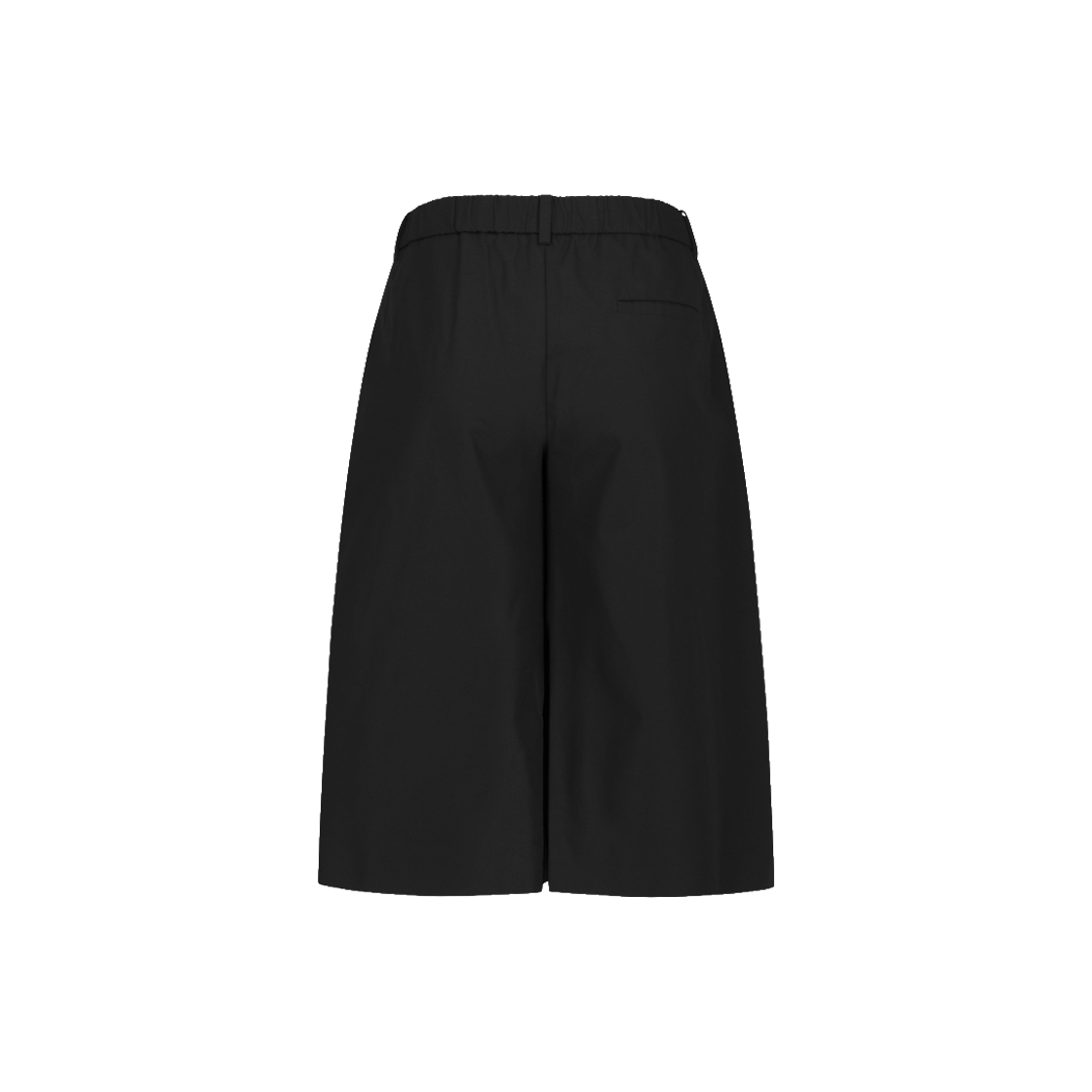 아모멘토 와이드 버뮤다 팬츠 블랙 - 26SS(Amomento Wide Bermuda Pants Black - 26SS) - 2