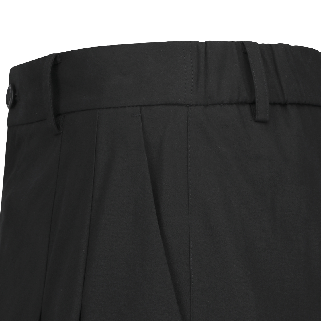 아모멘토 와이드 버뮤다 팬츠 블랙 - 26SS(Amomento Wide Bermuda Pants Black - 26SS) - 5