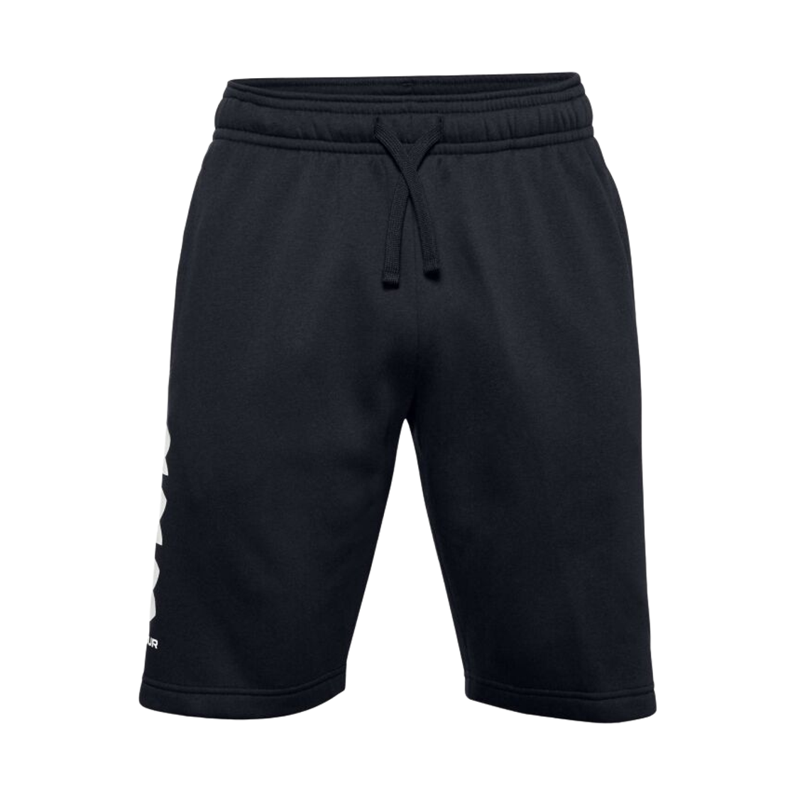 1357119-001 Under Armour River Fleece Multilogo Shorts Black White