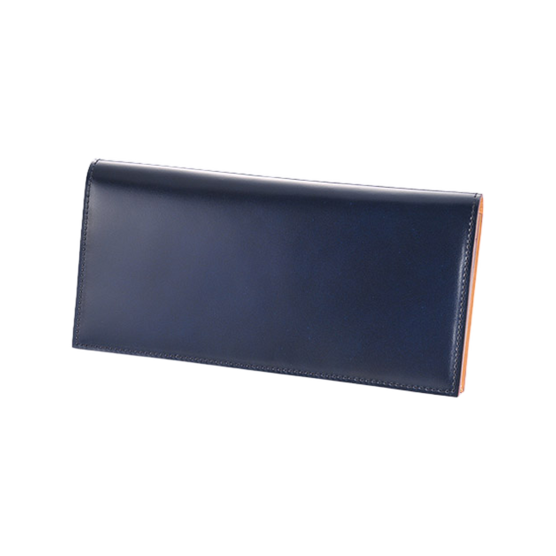 간조 코도반 거싯 롱 월렛 네이비(Ganzo Cordovan Gusseted Long Wallet Navy)