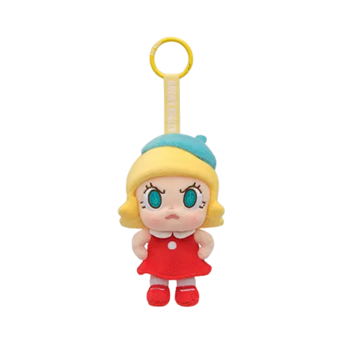 팝마트 앵그리 몰리 앵그리 에너지 시리즈 인형 키링 레드 파이어 (개봉 박스)(Pop Mart Angry Molly Angry Energy Series Plush Pendant Red Fire (Opened Case))