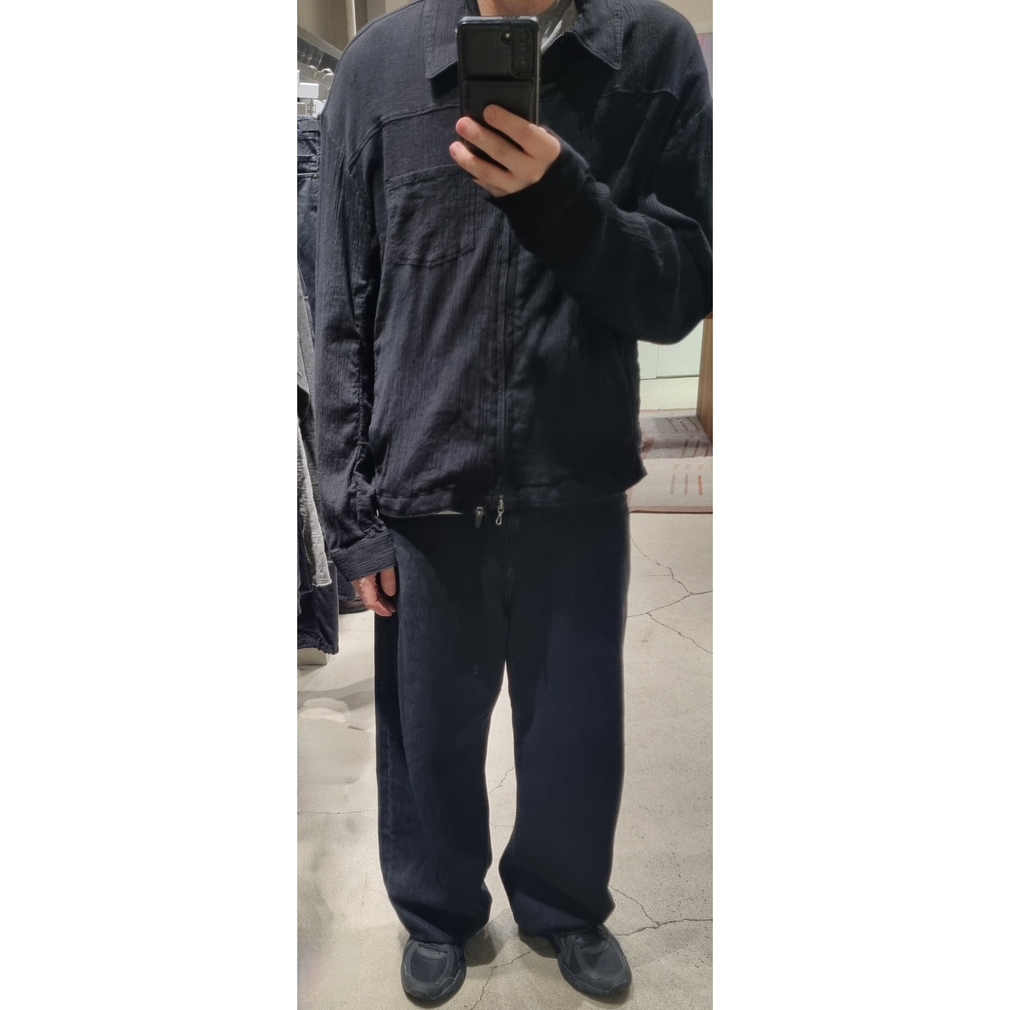 Asics Jog 100 T Black - 4E Extra Wide, Polyteru Human Index Human Zip Jacket Black 착용 스타일 - 1