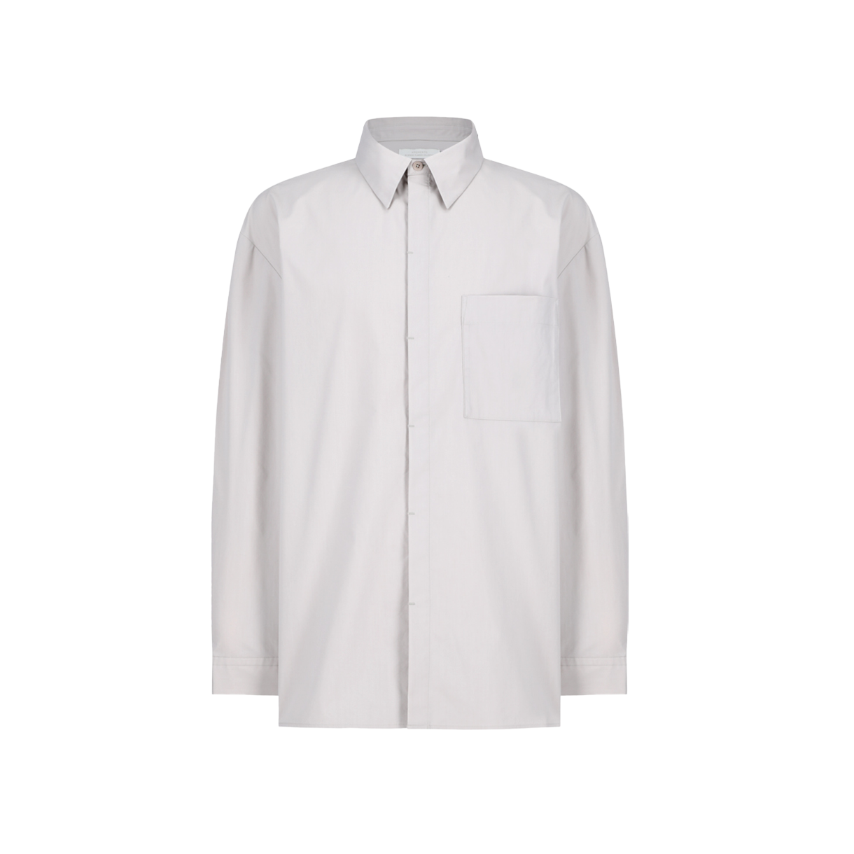 아모멘토 스퀘어 포켓 오버사이즈 셔츠 베이지 - 26SS(Amomento Square Pocket Oversized Shirt Beige - 26SS)