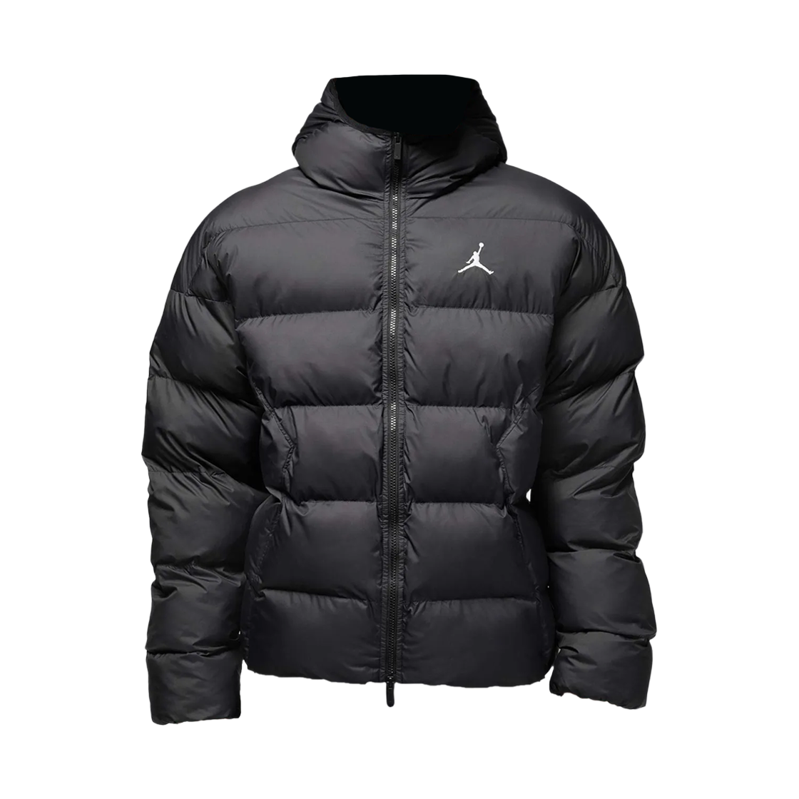 조던 브루클린 써마핏 퍼퍼 자켓 블랙 화이트 (HV0532-010)(Jordan Brooklyn Therma-Fit Puffer Jacket Black White (HV0532-010))