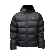 Jordan Brooklyn Therma-Fit Puffer Jacket Black White (HV0532-010)