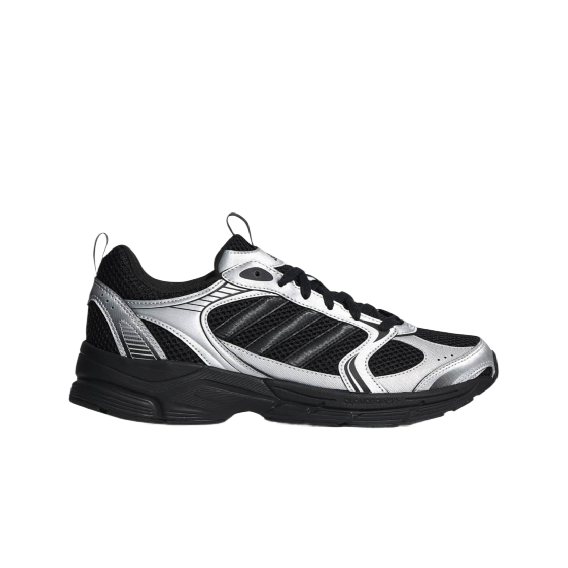 KH8657 Adidas Eclyptain Core Black Silver Metallic