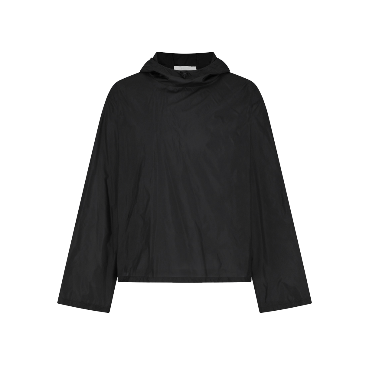아모멘토 시어 후디 아노락 블랙 - 26SS(Amomento Sheer Hoodie Anorak Black - 26SS)