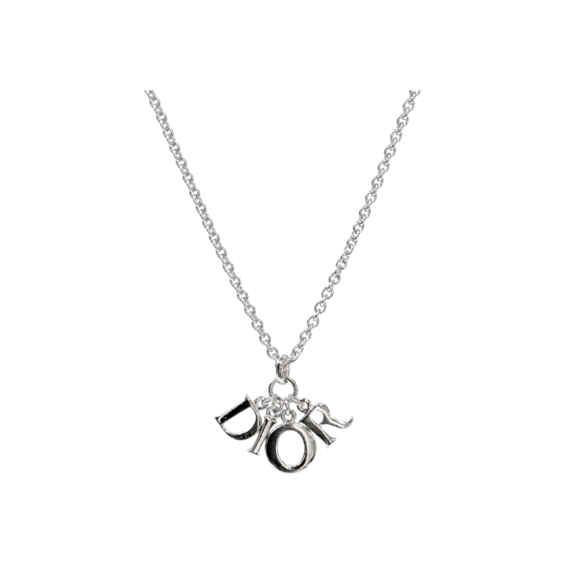 ITTL6HNN9G64 Dior Revolution Silver Necklace A-B48889
