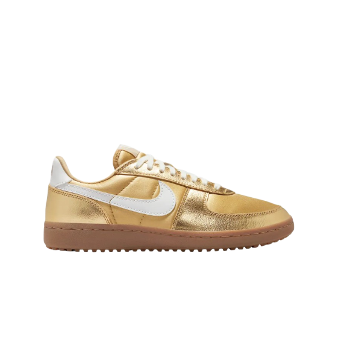 (W) 나이키 필드 제너럴 메탈릭 골드 검 다크 브라운((W) Nike Field General Metallic Gold Gum Dark Brown) - 1