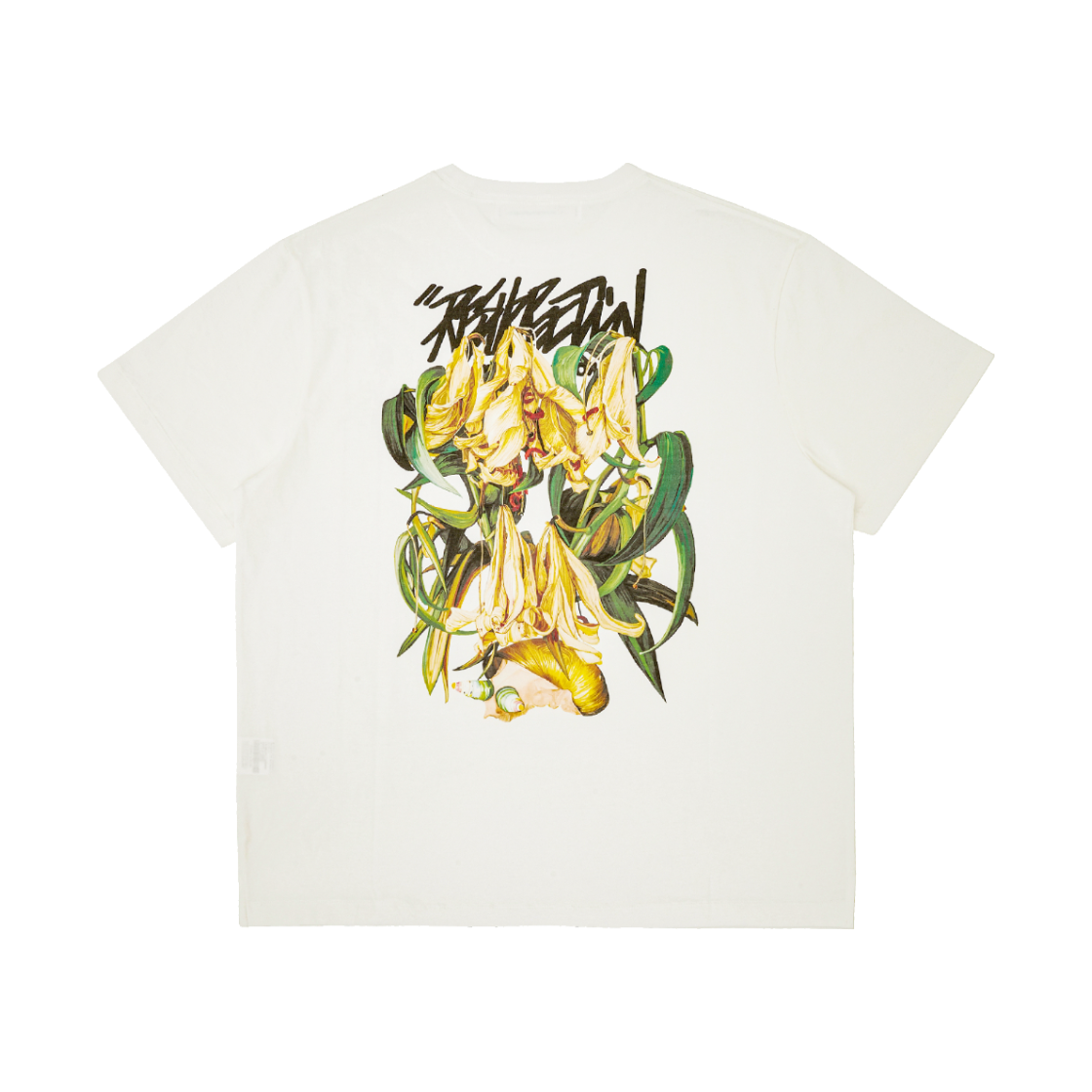 라드리미티드 플라워 티셔츠 빈티지 화이트(Rad Limited Flower T Shirts - White) - 1