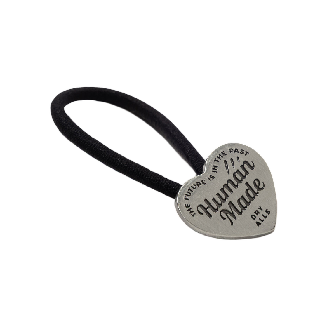 HM31GD102 Human Made Heart Hair Band Silver