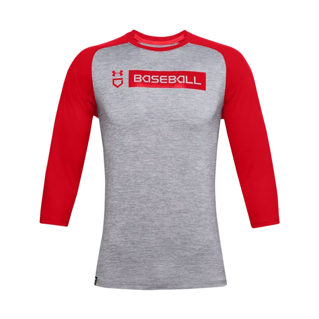 1358776-036 Under Armour UA Utility 3/4 Sleeve Shirt Red