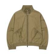 (W) Coyseio Dusty Cotton Bomber Jacket Beige