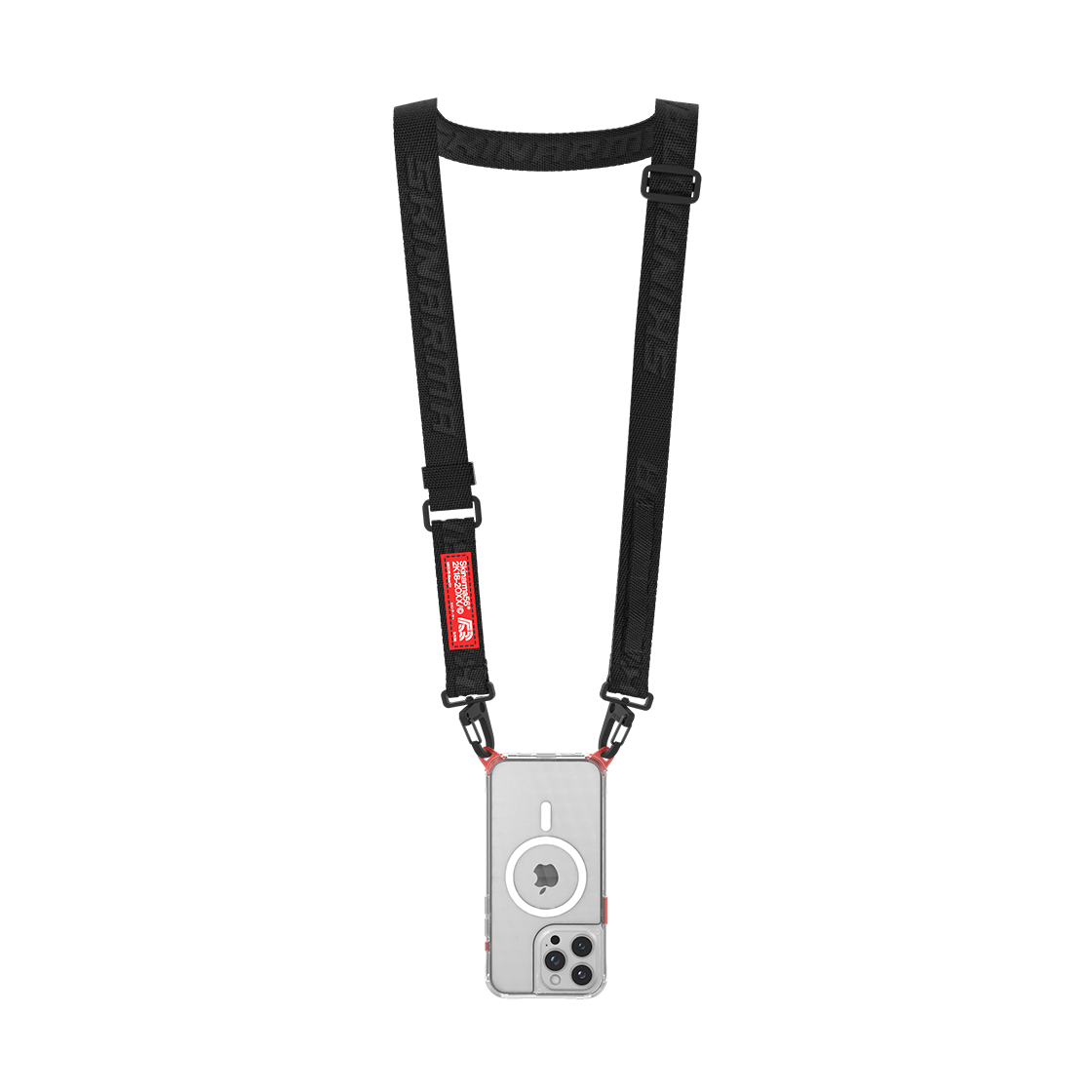SK56-SCTXE-LY-BLK Skinarma x Machine56 Lanyard Strap