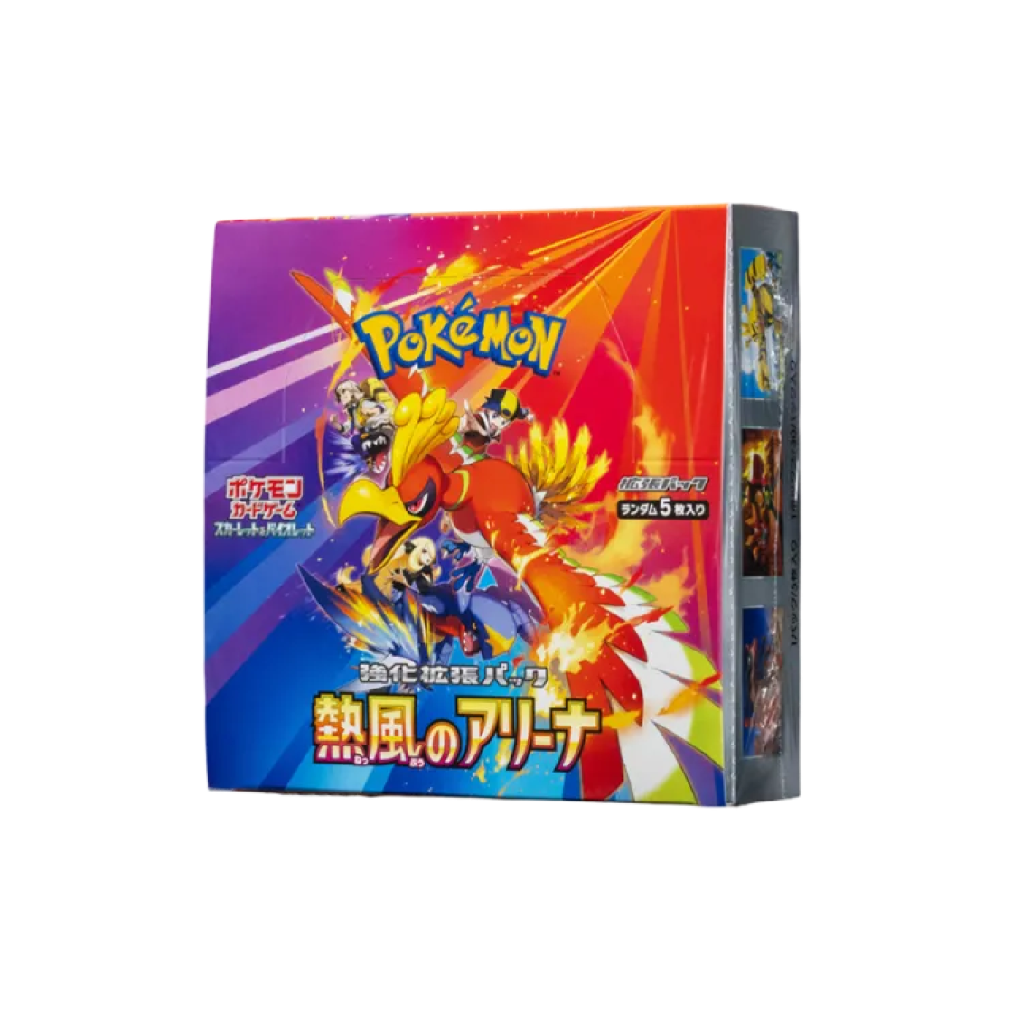 - Pokemon TCG Scarlet & Violet Enhanced expansion Pack Scorching Arena Box (Japanese Ver.)