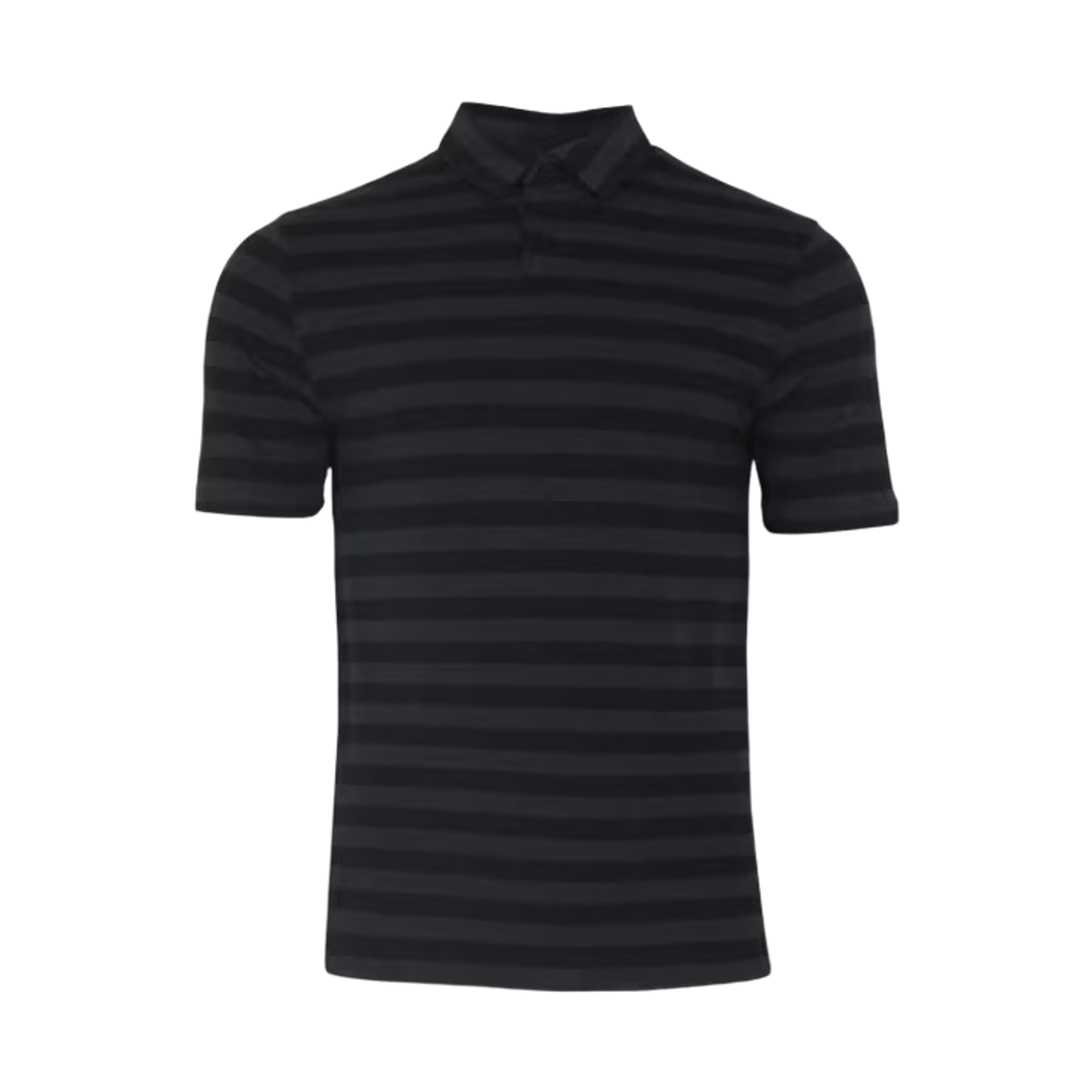 1323455-001 Under Armour UA Charged Cotton Scramble Stripe Polo T-Shirt Black