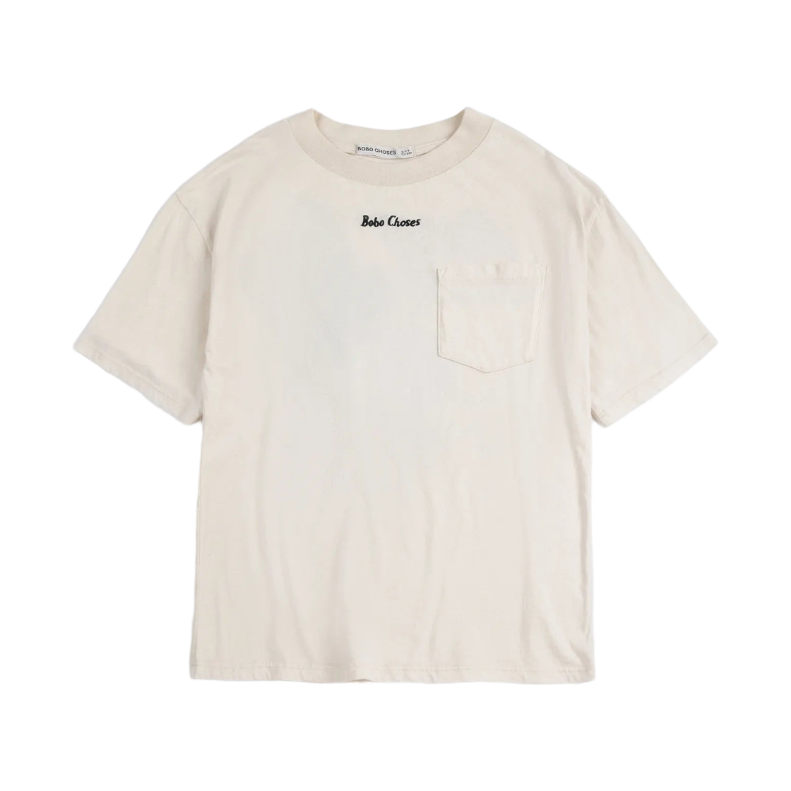 126AC019 (Kids) Bobo Choses Rapid Radish Oversized T‑shirt Off White