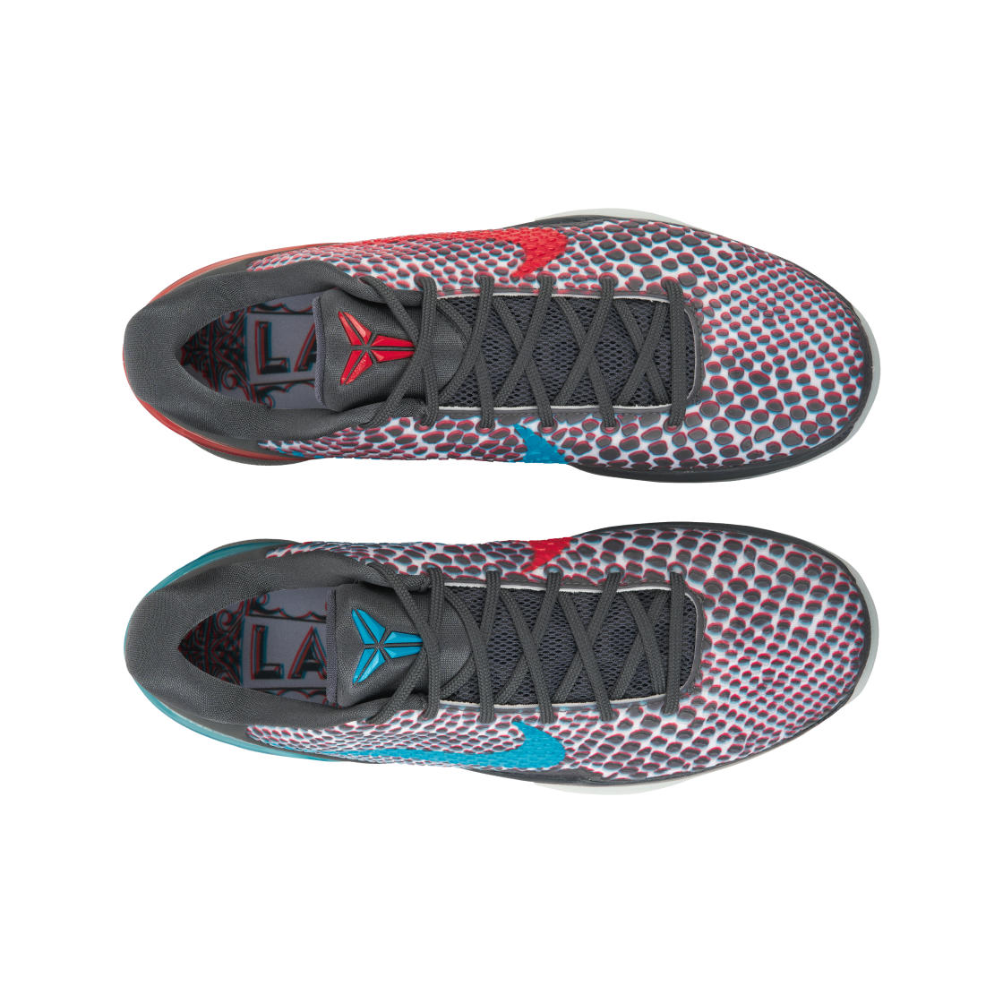 나이키 코비 6 프로트로 3D 다크 그레이 클로린 블루(Nike Kobe 6 Protro 3D Dark Grey Chlorine Blue) - 5