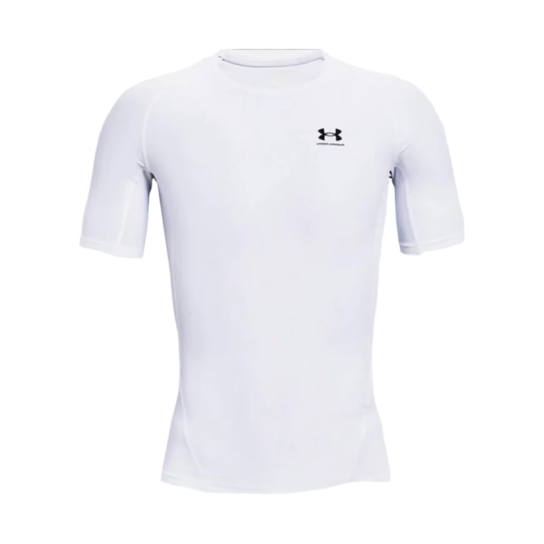 1365229-100 Under Armour Iso-Chill Compression Short Sleeve T-Shirt White Black
