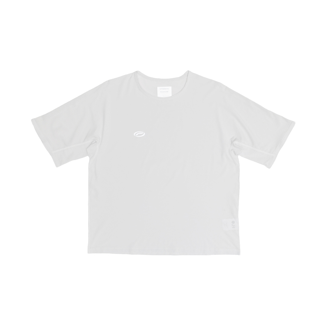 옵티미스틱 러너스 퍼포레이티드 티셔츠 쿨 그레이(Optimistic Runners Perforated T-Shirt Cool Grey) - 1